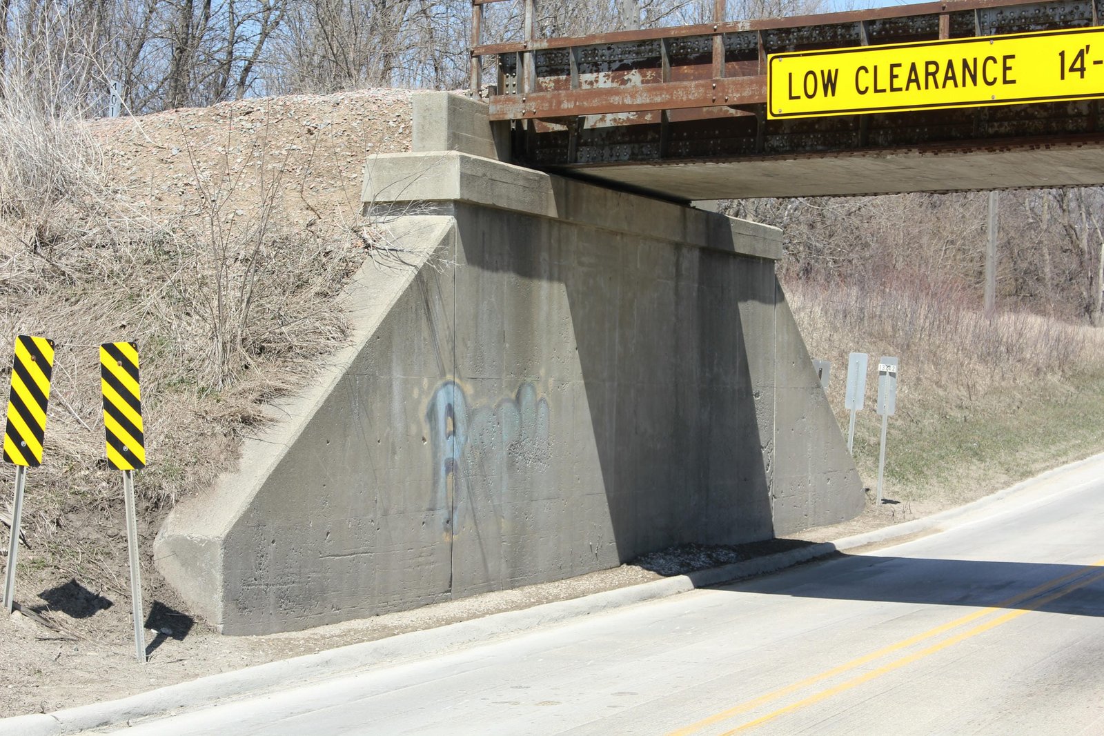 West abutment